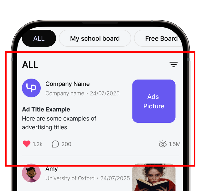 General Advertisement 설명 이미지